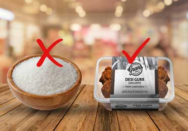Why is Desi Gurr Considered a Healthier Substitute for White Sugar